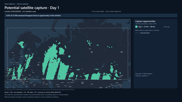 Day 1 for Landsat (USGS/NASA)