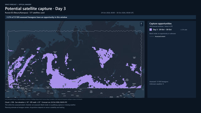 Day 3 for Russia EO (Resurs/Kanopus)